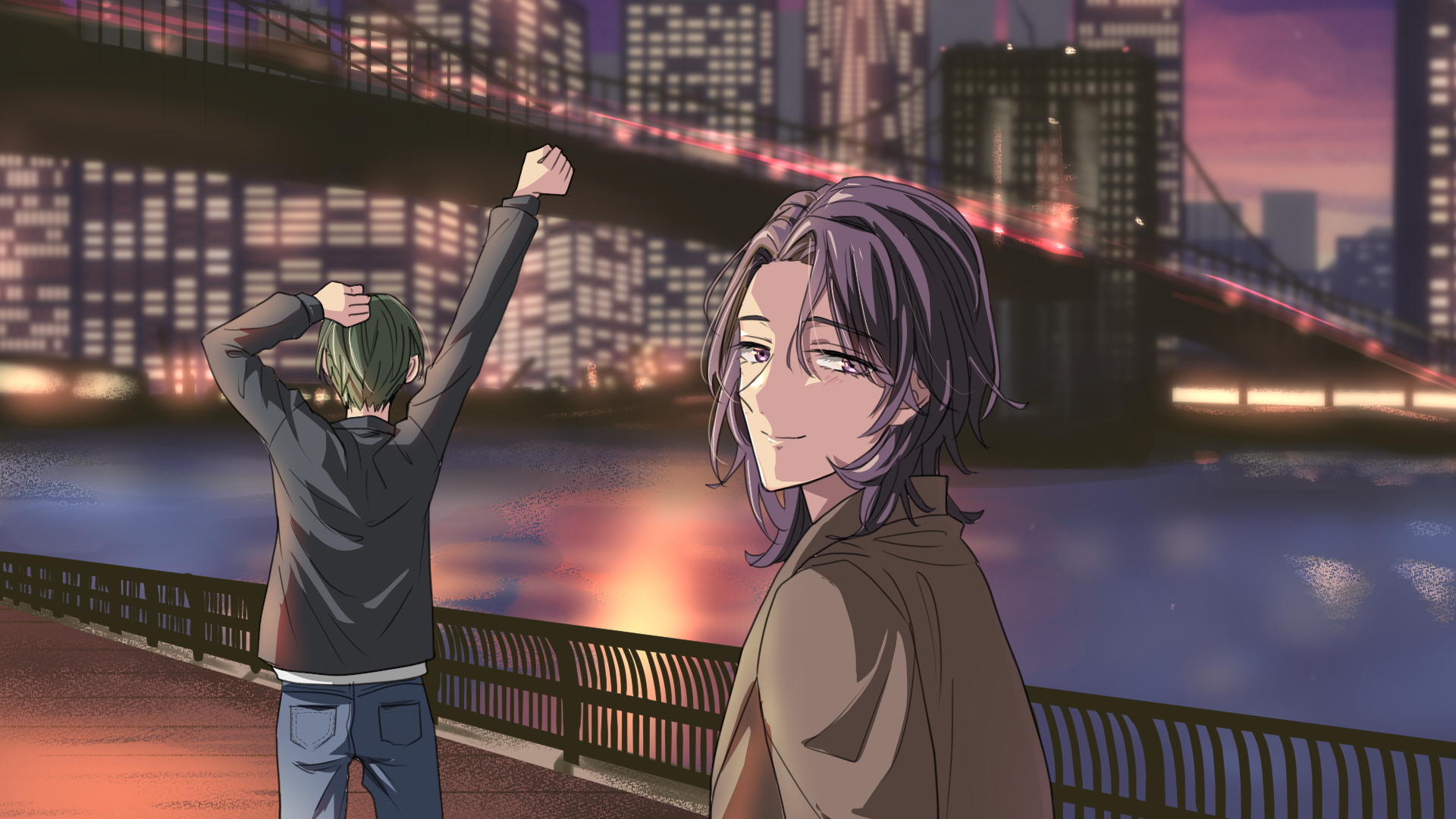 夜景デートとAI君採用面接