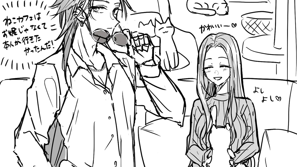 お嬢に近寄ると切り掛かってくるタイプの若いモン。